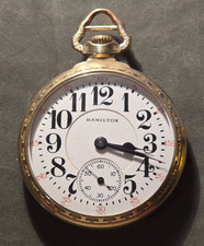 1908 Hamilton 992 21J Railroad