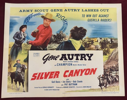 Poster canyon argento 1951 - poster,