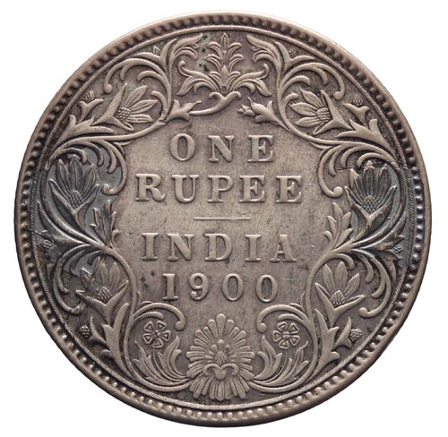 India one rupee - one, 1900