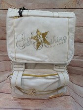 Zaino Scuola Estensibile HOLLYWOOD  BIANCO nuovo (da esposizione)