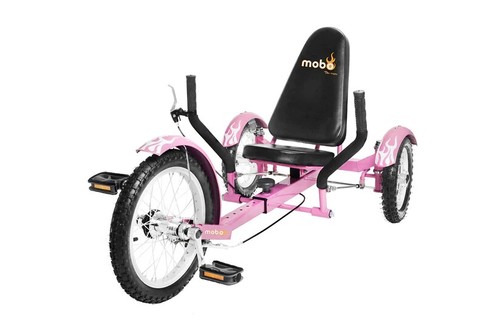 Triciclo rosa mobo triton - rosa,