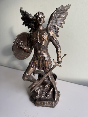 Archangel michael bronze - archangel,