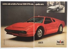 Pubblicita' Polistil Ferrari 308 GTB Advertising Publicite' Vintage 1977 (T10