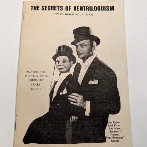 Vtg secrets ventriloquism - of,