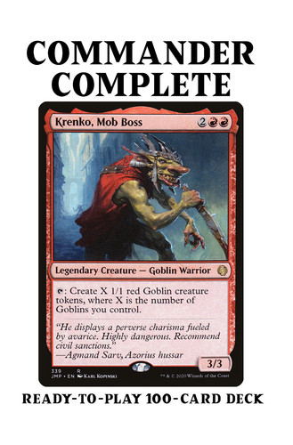 Krenko mob boss goblin tribal - goblin,