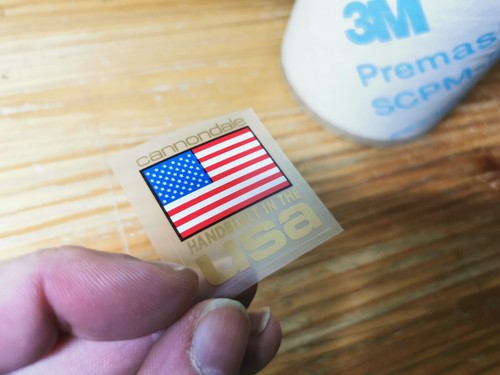 Cannondale handbuilt usa gold - handbuilt,