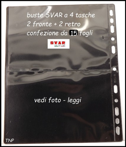 Buste nere svar - nere, come