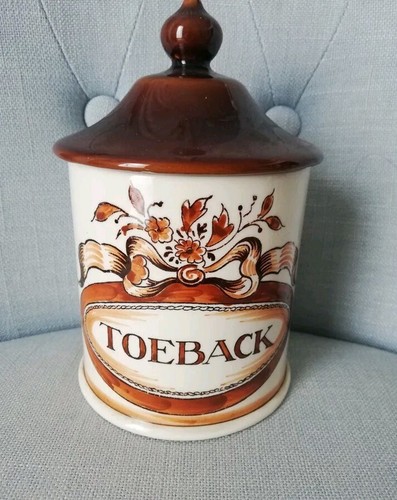 Vintage barattolo ceramica - barattolo,