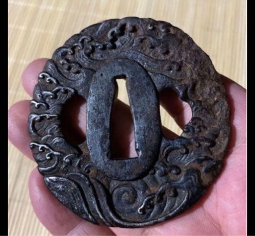 Katana tsuba giapponese - katana,