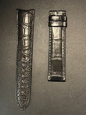 Cinturino per Orologio in Vero Alligatore NERO BELL & ROSS  20/18mm -010