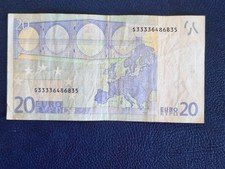 Banconota 20 euro 2015 Draghi