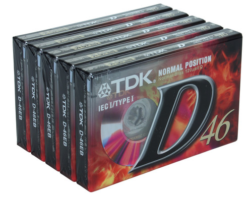 Tdk lot cassette - 5, audio