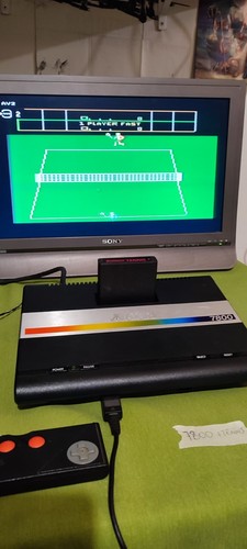 Console atari 7800 completa - console,
