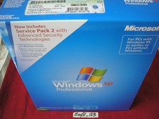 Microsoft Windows XP Professional SP2 completo inglese vendita al dettaglio MS WIN PRO = SCATOLA SIGILLATA =