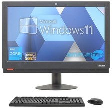 LENOVO M900z i3 AIO ALL IN ONE 24" 32GB SSD 2TB WIN11 PC FISSO LETTORE DVD-RW