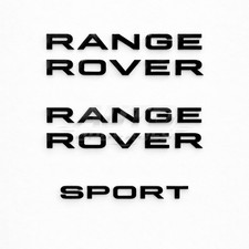2x Range Rover Gloss Black