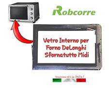 Vetro Interno Temprato Cristallo Originale per Forno Sfornatutto DeLonghi Midi
