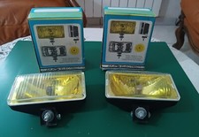 COPPIA DI FARI ANTINEBBIA PER AUTO D'EPOCA VINTAGE FONDO DI MAGAZZINO