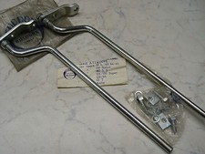 ASTE PARABREZZA FABBRI NOS VESPA 180 SS RALLY GL GT  WINDSCREEN STEMS BRACKETS 