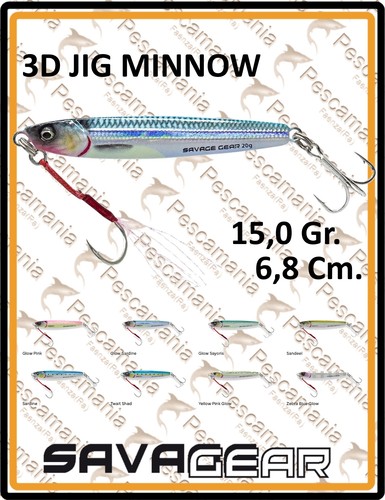 Savage gear jig minnow - savage,