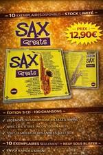 SAX Greats Double CD Jazz