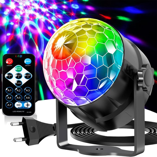 Sfera discoteca led rgb strobo - led,