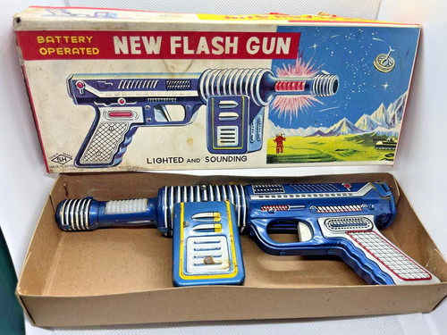 Space tin toy japan - space,