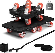 Auauraintt Sollevatore Mobili Pesanti,5 rotelle per mobili e 1 leva di carico,Ca