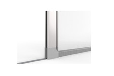 Zanzariera laterale senza guida a pavimento con carroarmato tipo jolly 