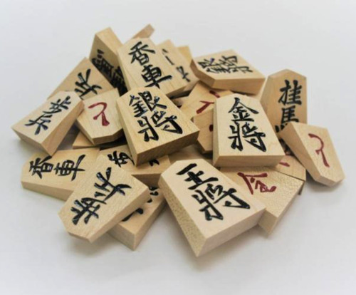 Shogi pieces carattere - shogi,