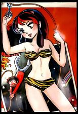 1990ca * Poster Illustrazione "Lamù, Urusei Yatsura - Rumiko Takahashi" (A-)