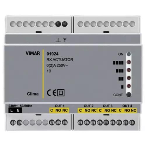 Attuatore ricevitore 4 - rf,