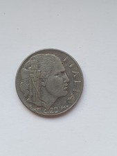 20 CENTESIMI 1943 LIRE ITALIA REGNO VITTORIO EMANUELE III XXI IMPERO 