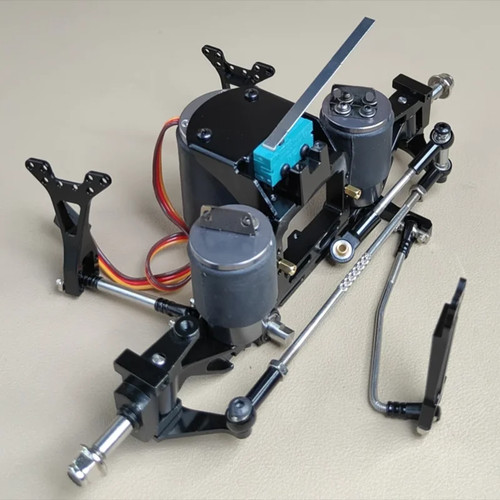 Turn lift the axle - the,
