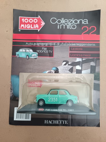 1089a modellino auto fiat - 1089a,
