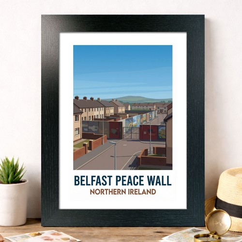 Poster viaggio belfast - poster,