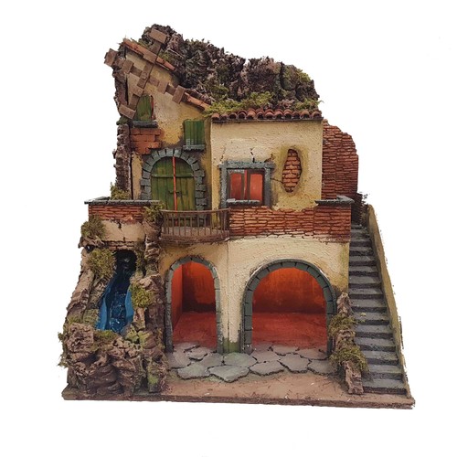 Presepe borgo stile napoletano