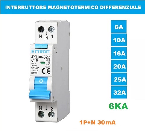 Interruttore magnetotermico - interruttore,