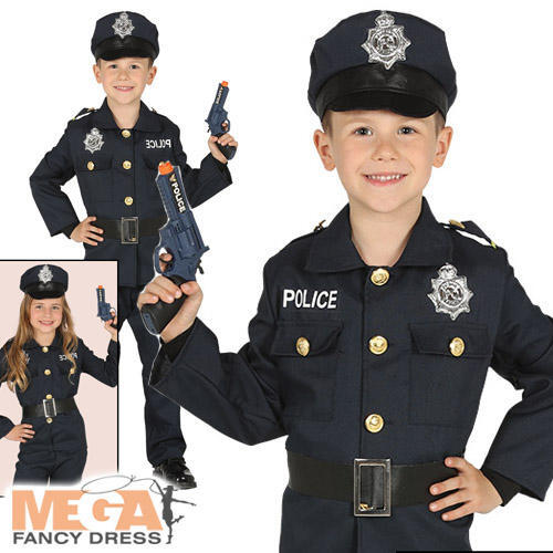 Costume poliziotto bambini - costume,