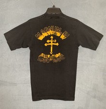 T-shirt vintage anni 80 Magnum Pi The Final Final Wrap Cast & Crew adulto taglia small