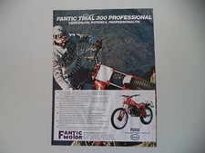 advertising Pubblicità 1984 MOTO FANTIC TRIAL 300 PROFESSIONAL