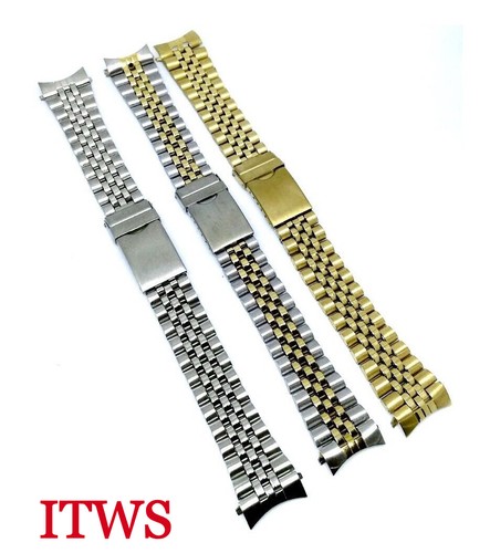 Jubilee steel strap - steel, curved