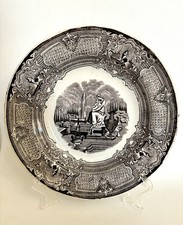 piatto ceramica antico