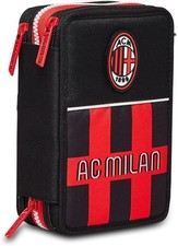 MILAN Astuccio 3 Zip Scuola &