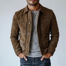 Giacca uomo marrone - , pura