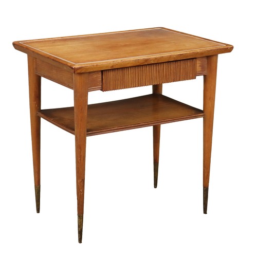 Comodino vintage frassino - comodino,