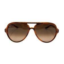 Occhiali da sole Ray-Ban RB4125 gatti 5000 820/A5 marrone tartaruga sfumato