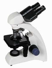 Microscopio Binoculare  Ottico, 40x 1000x, Struttura In Metallo, Led