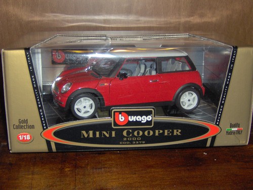 Mini coope 2000 burago - mini,