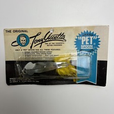 Esca vintage TONY ACCETTA PET CUCCHIAIO per pesci grandi NUOVO IN CONFEZIONE